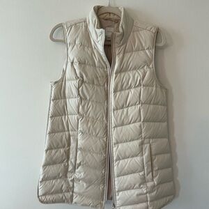 J. Jill Cream Puffer Vest